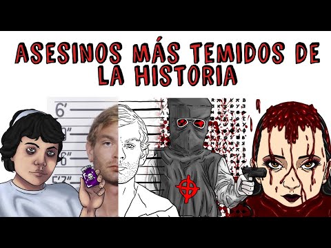 ASESINOS MÁS TEMIDOS DE LA HISTORIA | Draw My Life