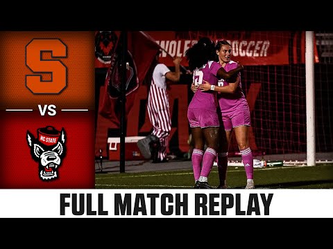 Syracuse vs. NC State Full Match Replay | 2023 ACC Women’s Soccer