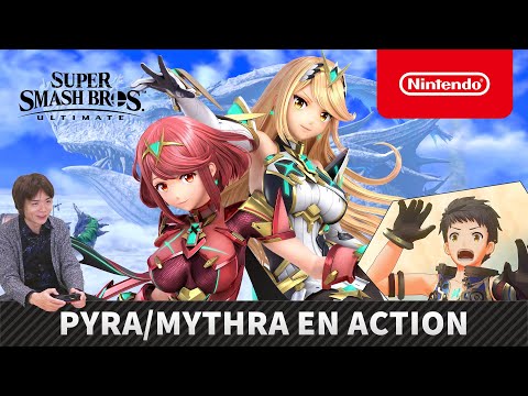 Super Smash Bros. Ultimate ? Pyra/Mythra en action (Nintendo Switch)