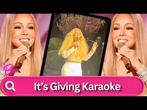 Mariah Carey Dragged Over Tiffany & Co Performance As Viral Clips Spread‼️😳