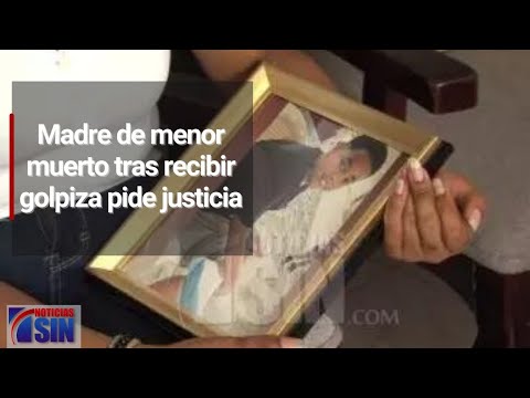 Entre lágrimas y con fotografía en mano, madre de menor muerto tras recibir golpiza pide justicia