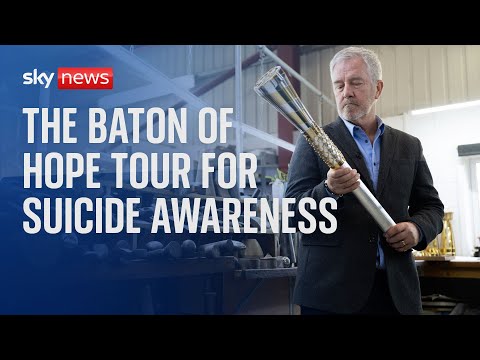 Suicide Prevention: The Baton of Hope tour kicks off in Glasgow