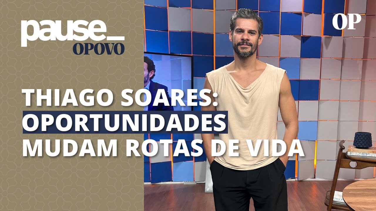 Bailarino e coreógrafo, Thiago Soares relembra oportunidade que teve na dança profissional | Pause