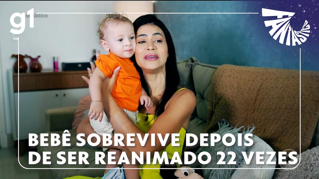 Bebê sobrevive a 22 reanimações após cirurgia no coração
