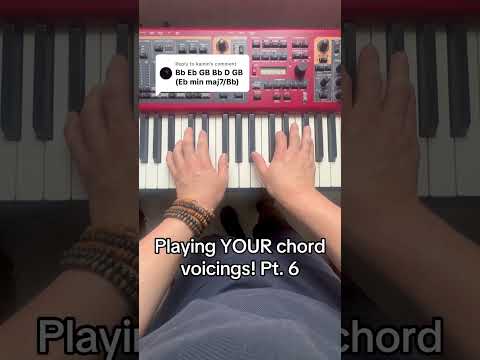 mysterious 👀 #musician #chords #nord #jazz #piano #voicing #jazzpiano #musicians #trending #chord