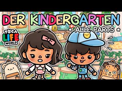 🧸 Der ERSTER TAG im KINDERGARTEN mit MAX & MIA 🎈DEUTSCHE TOCA BOCA STORIE *Alle Parts 🎥 DER FILM
