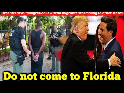 US Immigration UPDATE May 2023 Desantis New Law Sends Migrants Scrambling to Other States