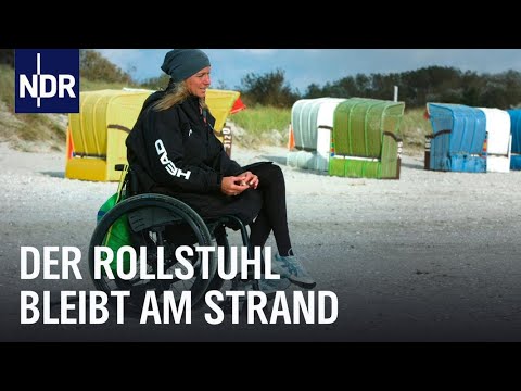 Schwerelos: Der Rollstuhl bleibt am Strand zurück | Die Nordreportage | NDR Doku