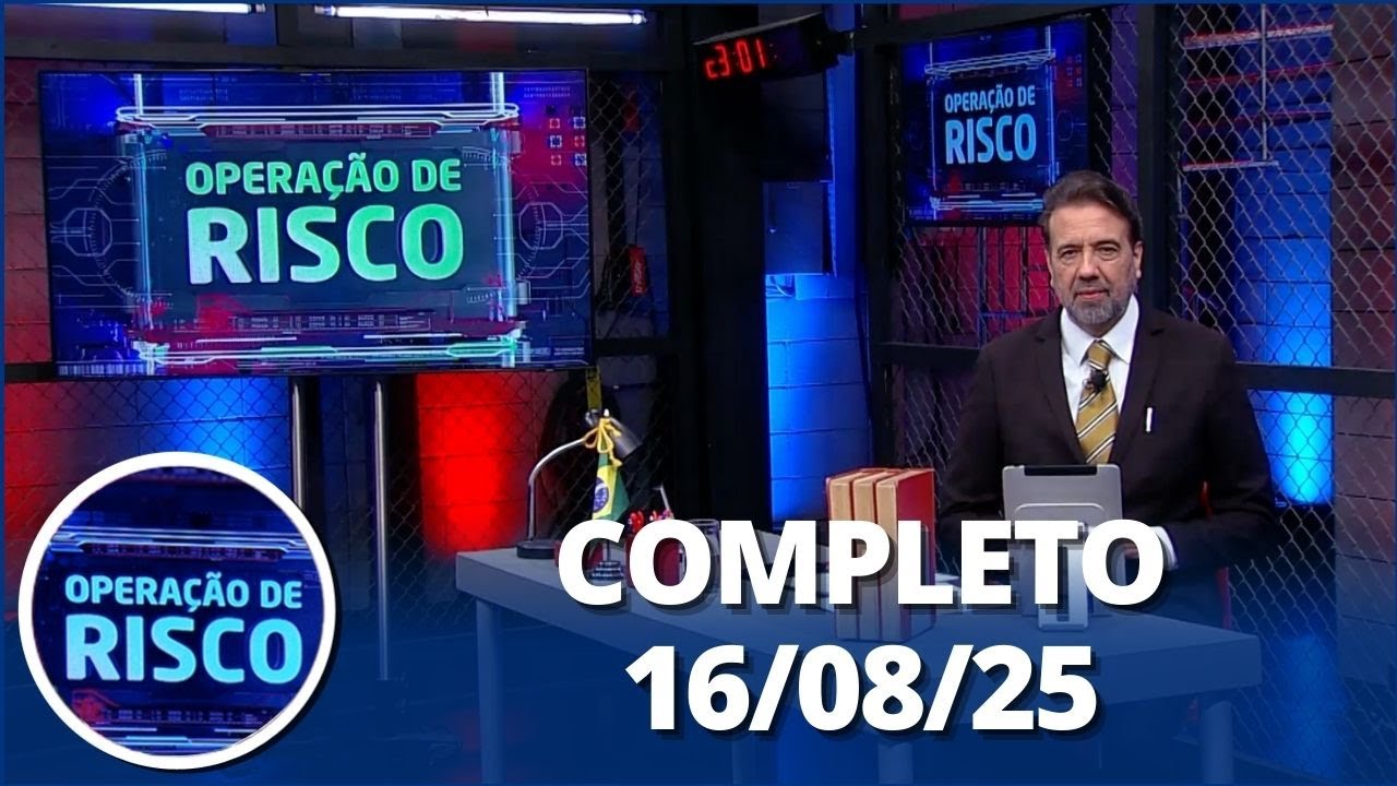Operação de Risco Traficante da Cracolândia cão farejador e mais 160825 | Completo