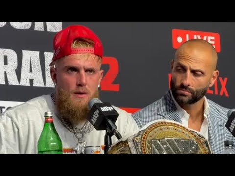 JAKE PAUL REVEALS SHOCK REASON FOR NOT KNOCKING OUT MIKE TYSON | Post Fight Press Conference