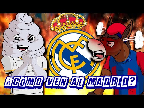 Como ven los madridistas al Real Madrid vs como lo ven los culés
