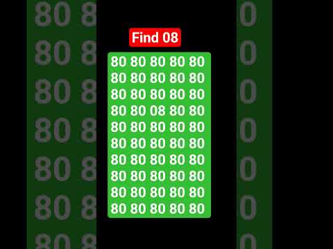 Find different number #shorts #trending