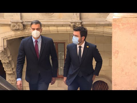Avances entre Gobierno-Generalitat: Sánchez y Aragonès se verán el próximo viernes