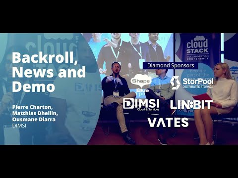 Backroll, News and Demo | CloudStack Collaboration Conference 2023