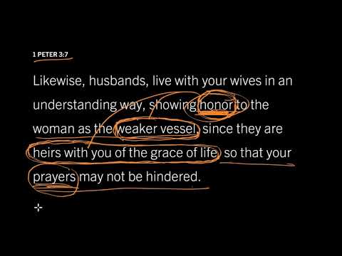 Your Prayers Hang on Your Marriage: 1 Peter 3:7, Part 4