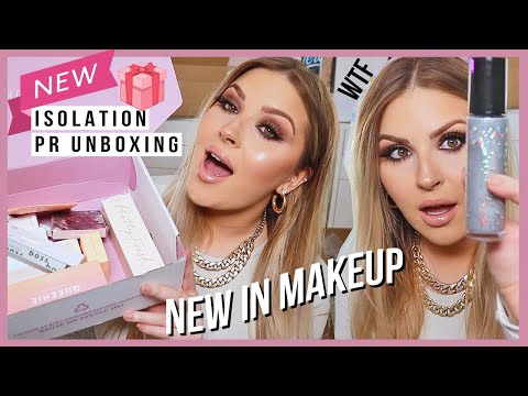 after isolation PR UNBOXING HAUL ? what's new in makeup"