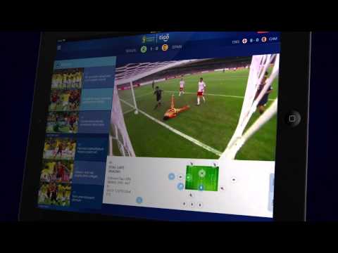 The new Tigo 2nd screen app for the 2014 FIFA World Cup Brazil