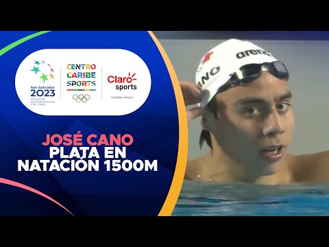 Jose? Cano se lleva la plata en natacio?n en los 1500 m libres