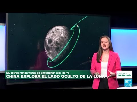 China vuelve a hacer historia al recoger muestras del Polo Sur de la Luna