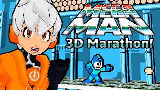 3 GAMES. 3 DEES.【Mega Man 1 - 3 Marathon in 3D!】