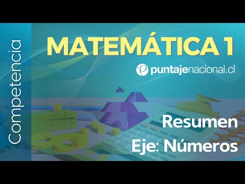 PAES | Competencia Matemática M1 | Resumen eje: Números