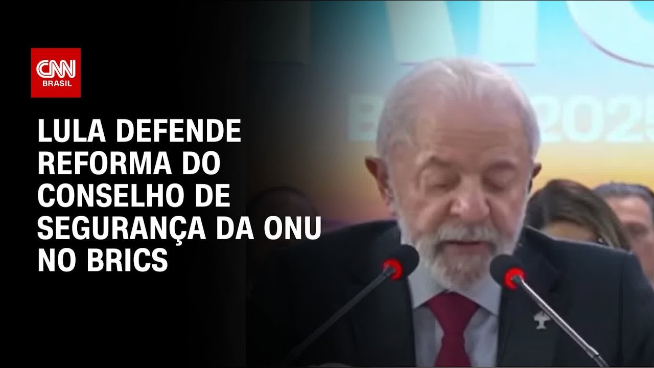 Cúpula do Brics Lula defende reforma do Conselho de Segurança da ONU | AGORA CNN