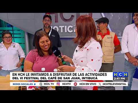 Autoridades invitan al pueblo hondureño a disfrutar del Festival del Café en San Juan, Intibucá