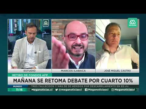 Diputados Marcos Ilabaca y José Miguel Castro confirman que pidieron el primer retiro del 10%