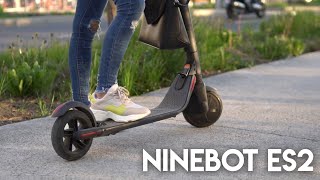 Vidéo-Test : Je test une trottinette électrique, la Ninbot Segway es2