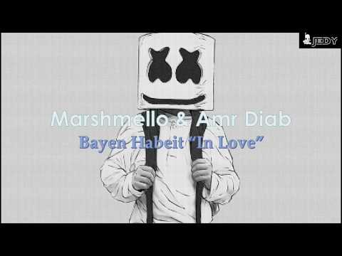 Marshmello & Amr Diab - Bayen Habeit "In Love" (Lyric Video)