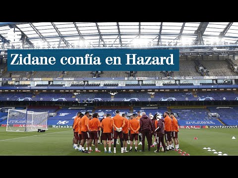 Zidane confía en Hazard para Londres