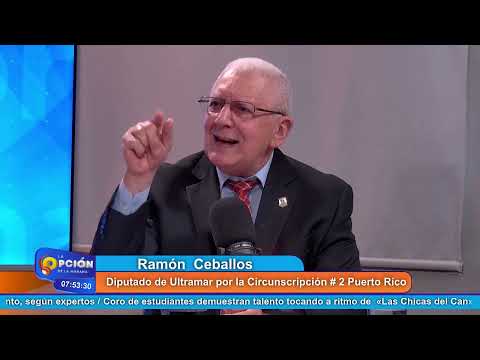 Ramón Ceballos Diputado Ultramar Circ.#2, Centroamérica, Sudamérica y Caribe PRM | La Opción Radio