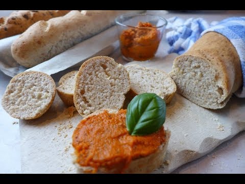 Thermomix TM 6 - Dinkel/Weizen Baguette - gespeichertes Rezept und manuelle Bedienung nutzen