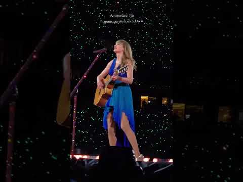 Taylor Swift performance a mashup of “Imgonnagetyouback” x “Dress” AmsterdamTSTheErasTour