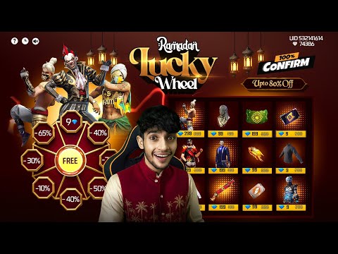 RAMADAN LUCKY WHEEL ✨️ Free Fire Max