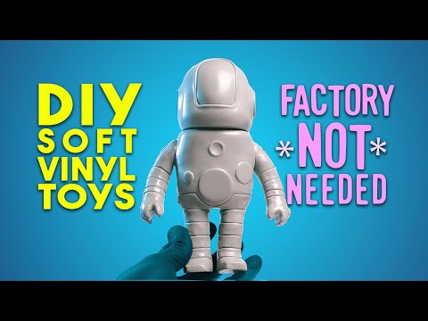 DIY SOFUBI!? Home Made Japanese style toys for CHEAP! #sofubi #sofvi #ソフビ