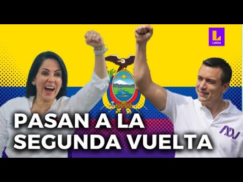 Elecciones en Ecuador: resultados y candidatos que pasan a la segunda vuelta