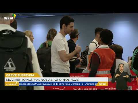 RJ | Aeronautas suspendem greve até amanhã (25)