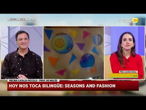 Mi Escuela en Casa: Seasons and fashion el proceso de alfabetización en inglés en Hoy Nos Toca