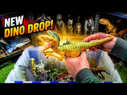 NEW Jurassic World Dominion Dinosaurs Collection! Spinosaurus, T REX, I REX, Giganotosaurus Figures