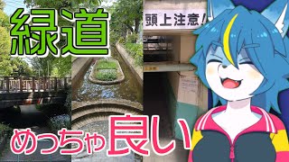 雑談配信！！『都内の緑道めっちゃ良い』