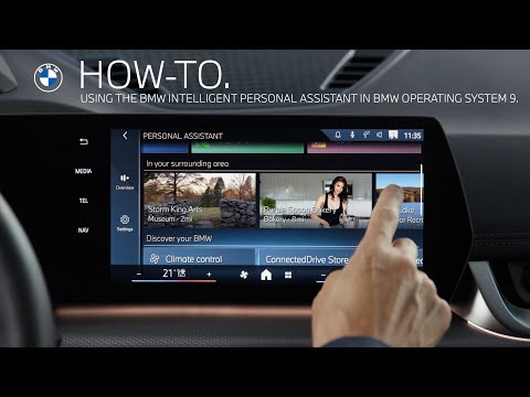 Using the BMW Intelligent Personal Assistant in BMW Operating System 9