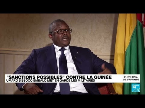 Guinée: le chef de la Cédéao évoque la possibilité de lourdes sanctions • FRANCE 24