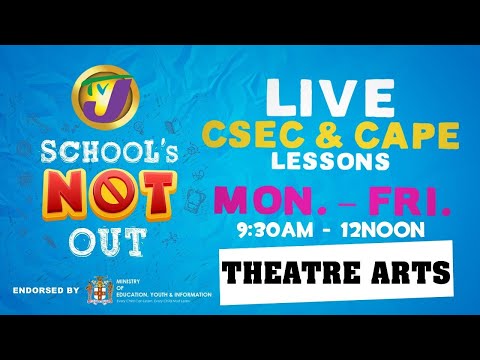CSEC Theatre Arts Lessons: Topic Caribbean Cultural Forms - June 4 2020