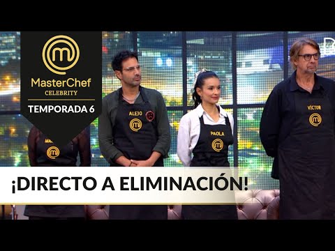 Martina, Alejandro, Víctor y Paola, irán a reto de eliminación | MasterChef Celebrity