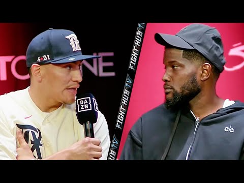 Vergil Ortiz Jr vs Erickson Lubin – FULL Press Conference & Face Off Video