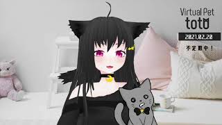 2021年2月21日【SHOWROOM】totoฅ•ω•ฅとある猫カフェ＜ミラー配信＞