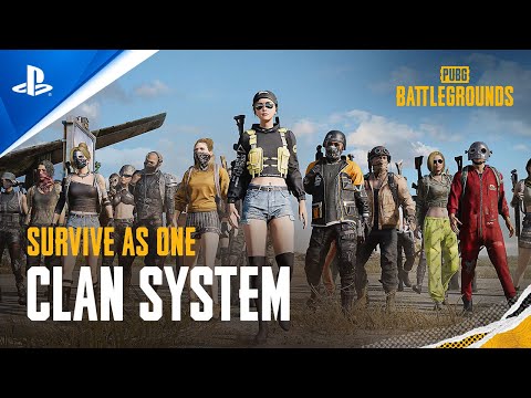 PUBG: Battlegrounds - Clan System Trailer | PS4 Games