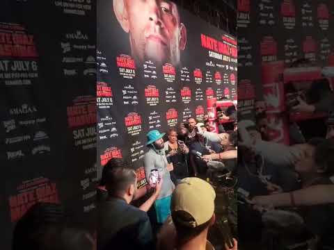 JORGE MASVIDAL responded preguntas antes de su pelea vs Nate Diaz  #ufc #boxeo