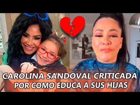 Carolina Sandoval se DEFIENDE de críticas como MADRE
